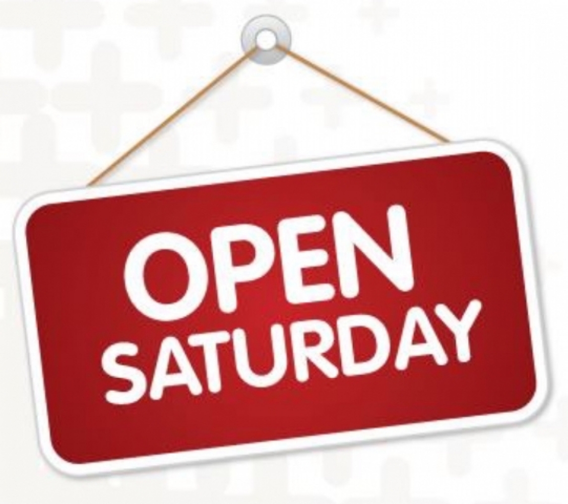 Super Saturdays - we are open