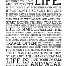 Live your Life to the fullest